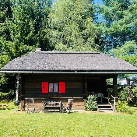 Cozy Log Cabin Near Faaker See Ledenitzen Exterior foto