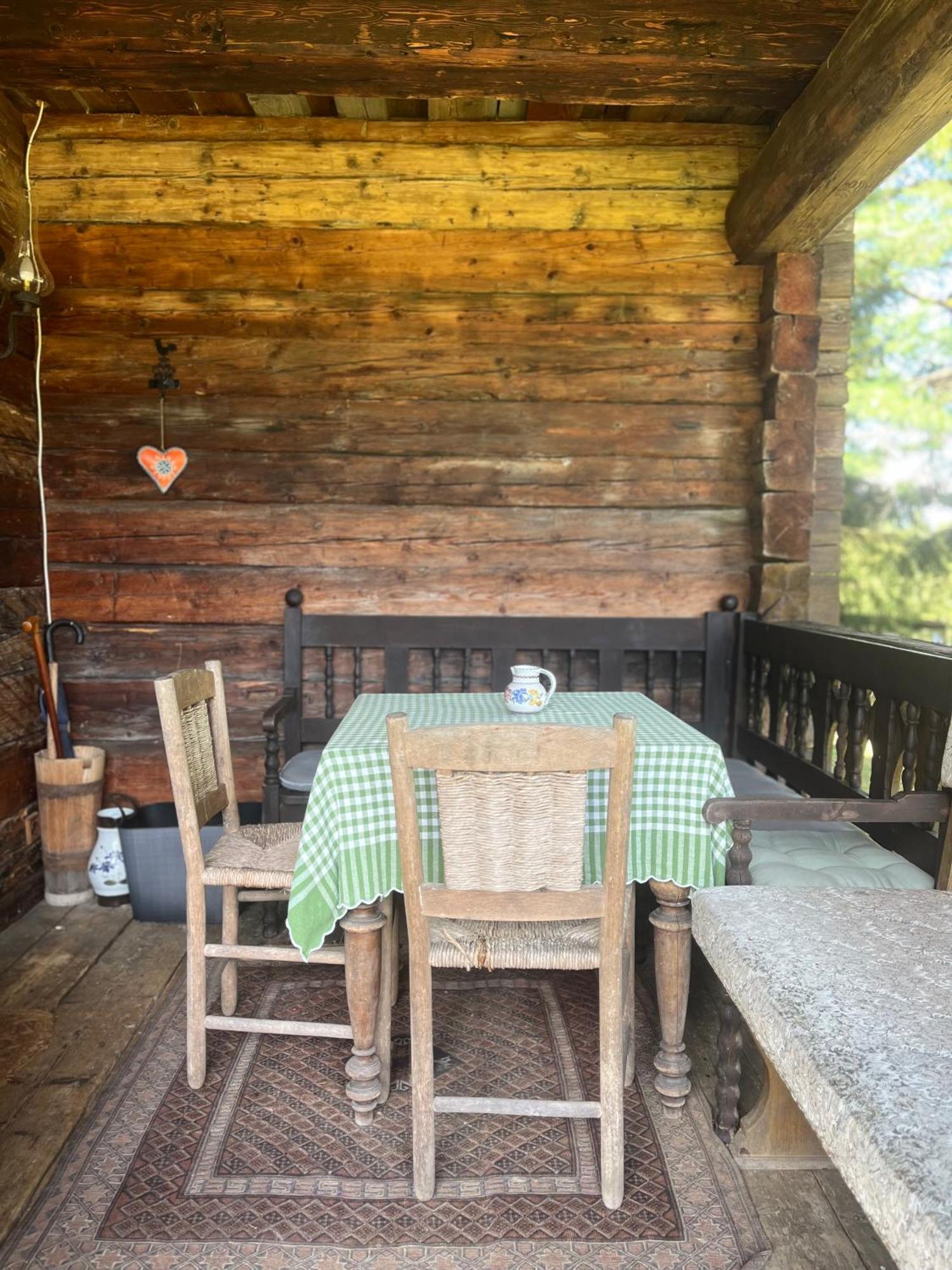 Cozy Log Cabin Near Faaker See Ledenitzen Exterior foto